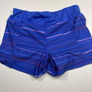 Hind 3” Running Shorts Women's Size M Blue  Athletic Pull On